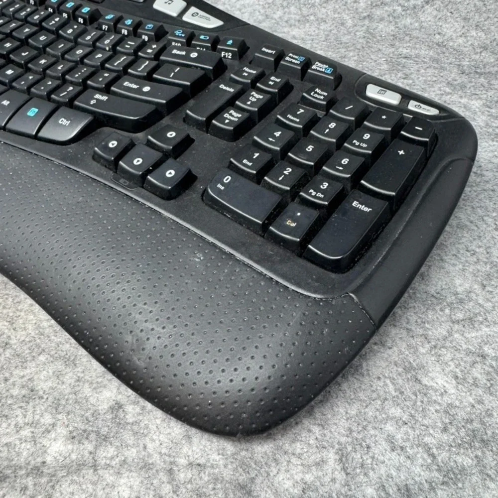 Logitech Wireless Ergonomic Keyboard K350 No Dongle‎ Tested